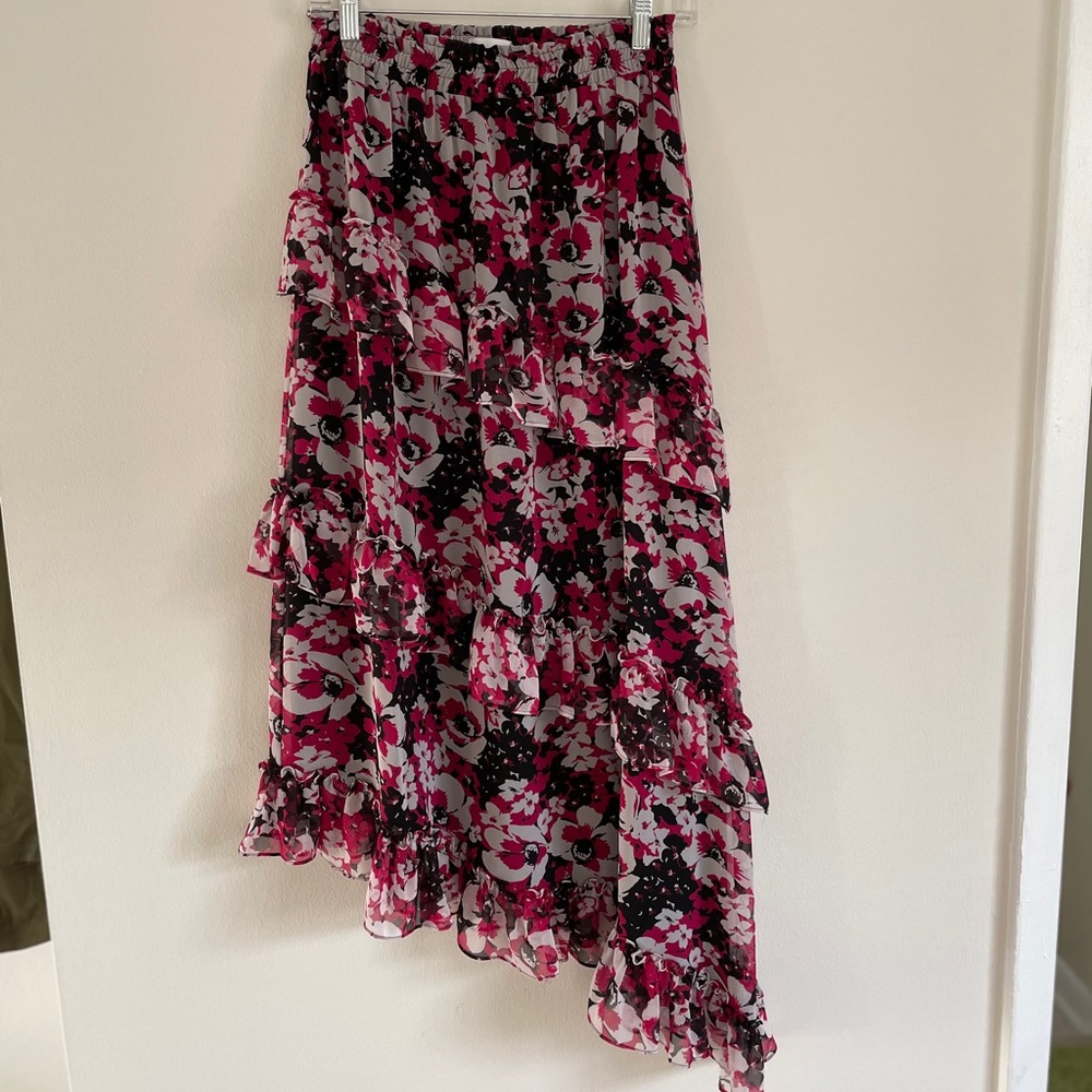 MISA Los Angeles Telma Floral Skirt NWT